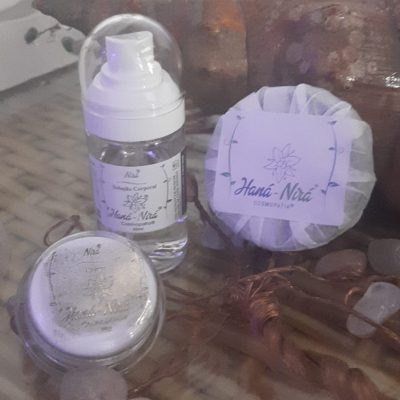 Nirá creme, sabonete e solução